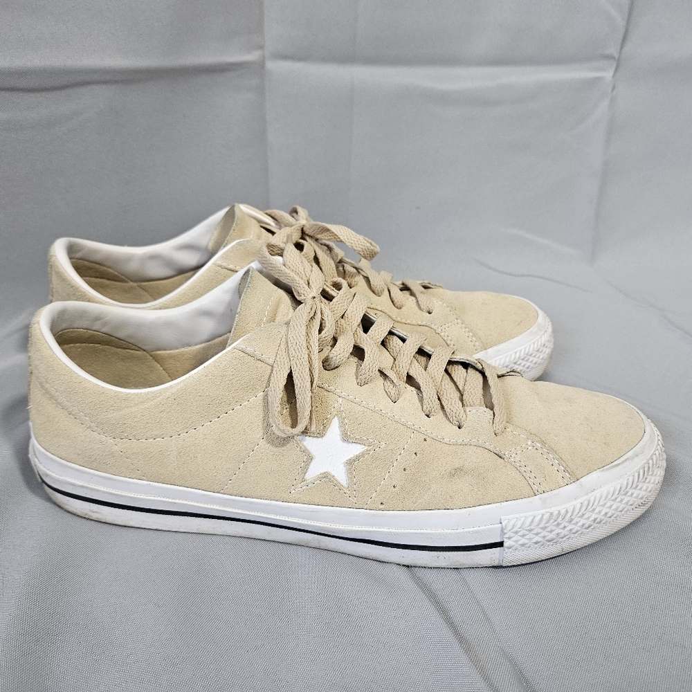 Converse One Star Pro Vintage Ox Men's Shoes Beige Casual A04155C Size 12 - Picture 3 of 9